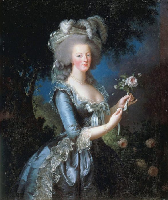 Портрет королевы Марии Антуанетты.