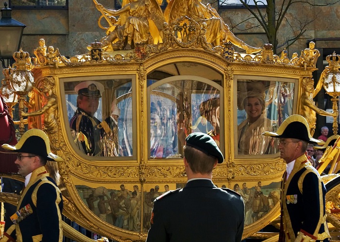 Экипаж короля Нидерландов Виллема-Александра. 