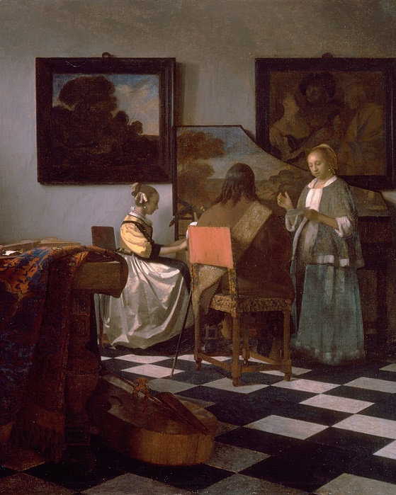 Концерт. Ян Вермеер, ок. 1663-1666 гг.| Фото: news.artnet.com.