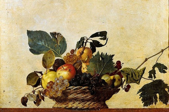 Корзина с фруктами. Караваджо, ок. 1596 г.| Фото: s11.stc.all.kpcdn.net.