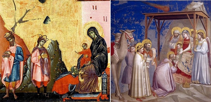 Поклонение волхвов. Изображения картины в Средневековье и раннем Ренессансе.