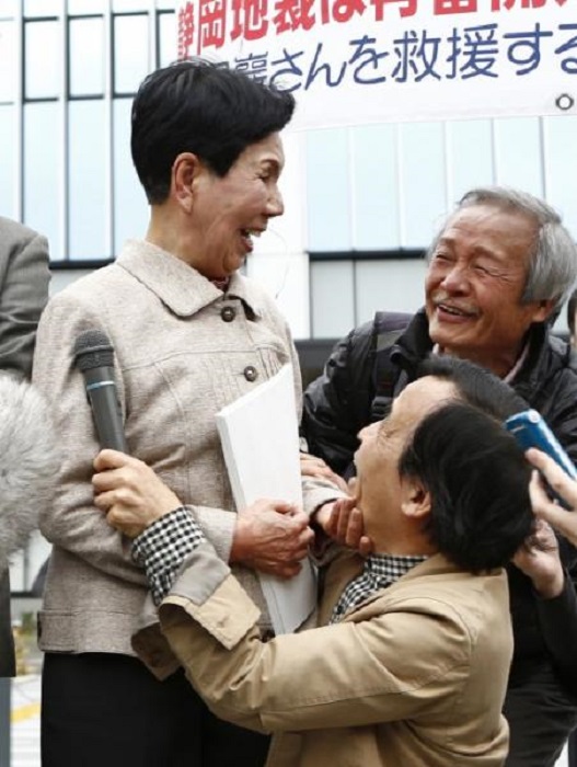 Хидеко Хакамада -<br> сестра несправедливо осужденного, которая боролась за его освобождение 46 лет. | Фото: dagospia.com.