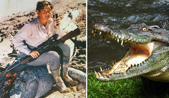 Как мать троих детей стала легендой среди охотников на крокодилов
