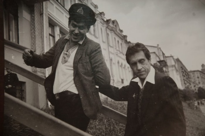 Кадр со съемок фильма *Место встречи изменить нельзя*, 1979 | Фото: moryakukrainy.livejournal.com