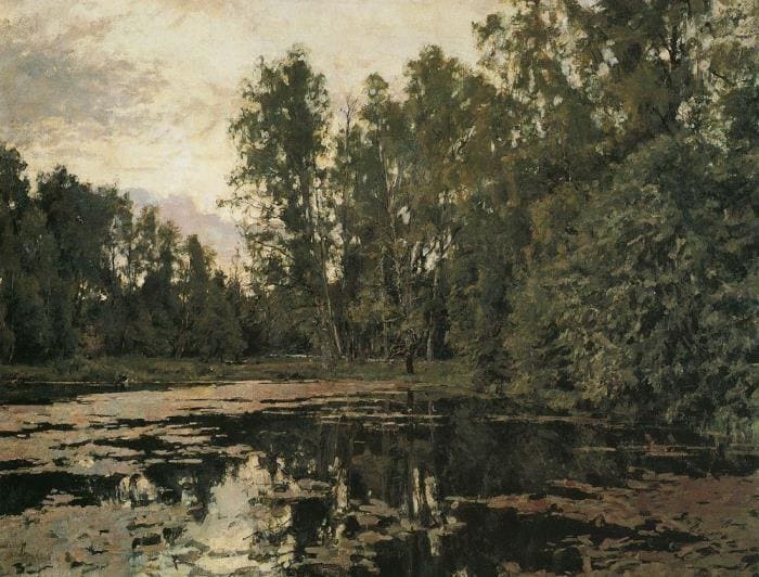 В. Серов. Заросший пруд. Домотканово, 1888 | Фото: artscroll.ru