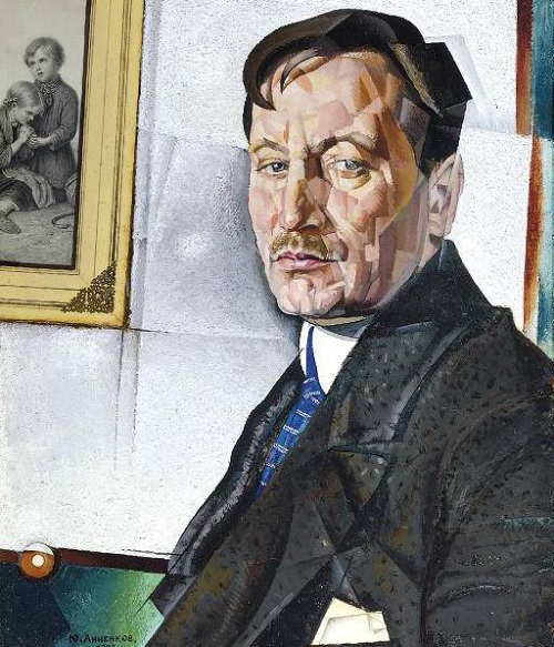«Портрет А.Н. Тихонова». 1922г.  Ю.Анненков 