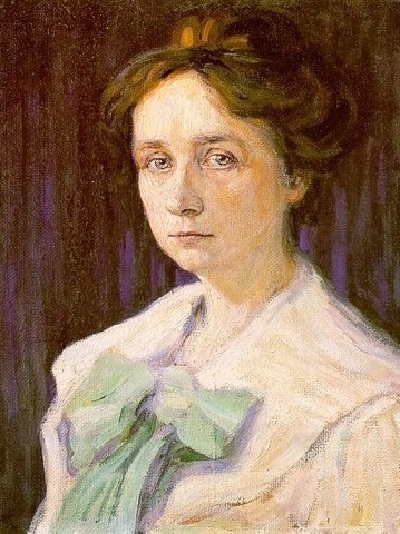 Габриэль Мюнтер.(1905). Автопортрет.
