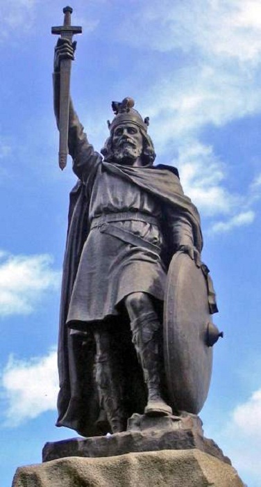 Памятник Альфреду Великому в Уинчестере