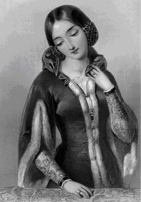 Анна Богемская - Anne of Bohemia (1366—1394), первая супруга короля Ричарда II , рис. А.Бувье