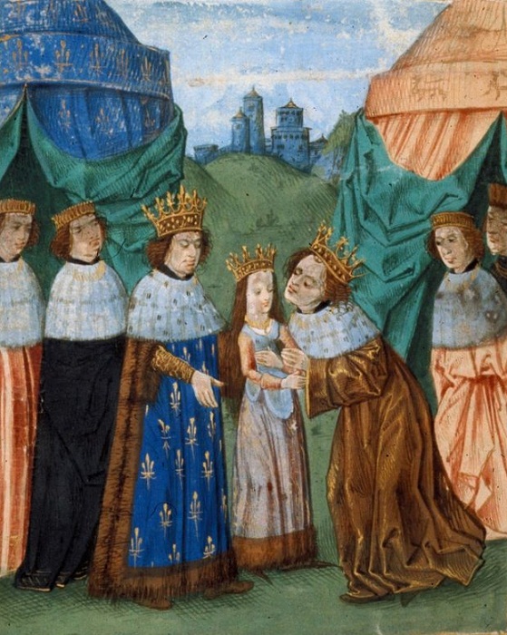 Первая встреча Ричарда II и Изабеллы
