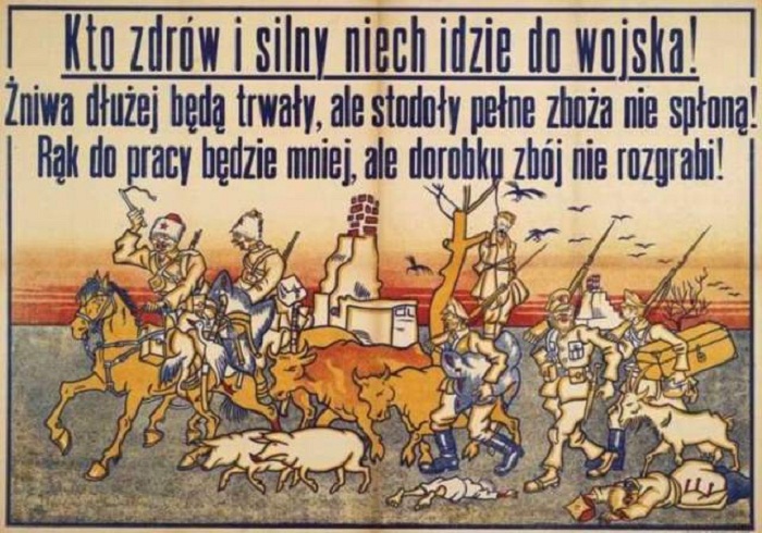 Каждый, кто является здоровым и сильным, должен идти служить в Войско Польское (1919)
