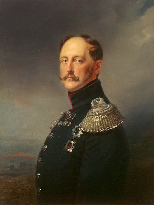 Портрет Николая I кисти Франца Крюгера