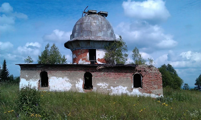 Обсерватория А. Дьякова в наши дни почти разрушена