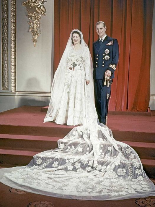 Свадьба принцессы Елизаветы и принца Филиппа. / Фото: www.look.tm