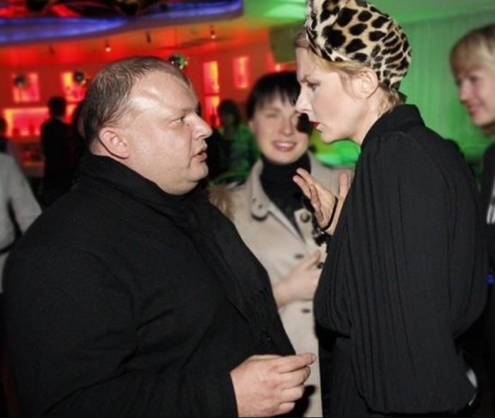 Рената Литвинова и Леонид Добровский. / Фото: www.globalmsk.ru