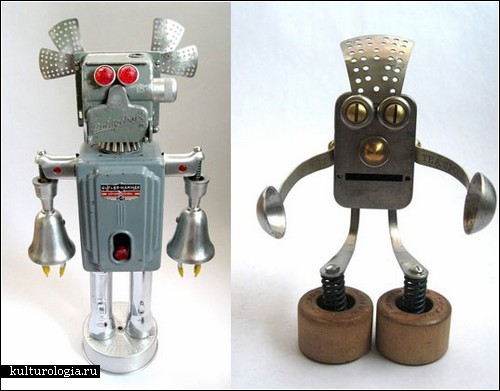 Забавные роботы от Брайана Маршалла