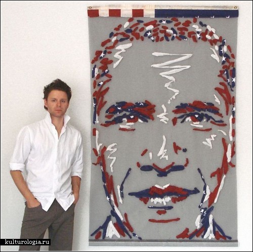Бенджамин Шайн – художник, рисующий тканью