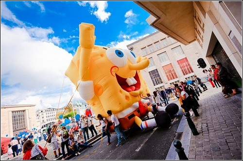 Парад воздушных шаров в Брюсселе