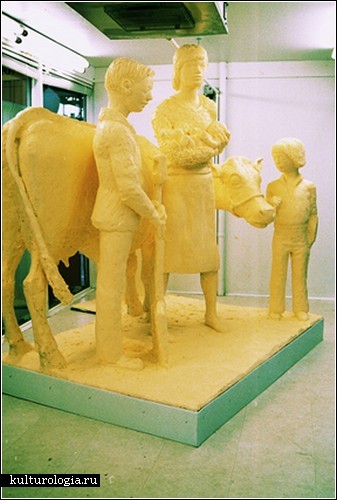 Масляные скульптуры Джима Виктора