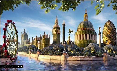 Съедобный Лондон от Карла Уорнера