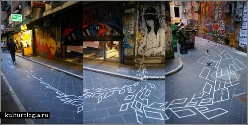  Стрит-арт на улицах Мельбурна. Творчество Miso 