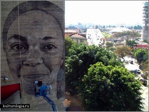 <br>Гигантские портреты на стенах домов: проект Jorge Rodriguez-Gerada