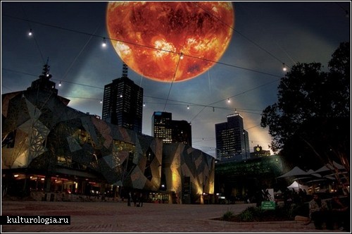 Solar Equation – ночное Солнце над Мельбурном