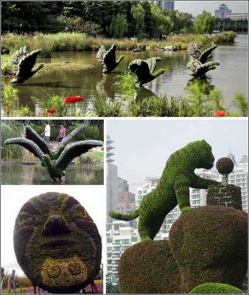 Удивительный шанхайский парк