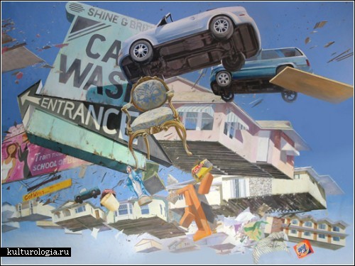 Нестрашные ураганы и землетрясения на картинах Адама Цвияновича (Adam Cvijanovic)