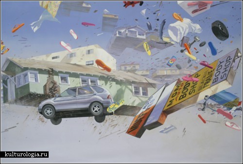 Нестрашные ураганы и землетрясения на картинах Адама Цвияновича (Adam Cvijanovic)
