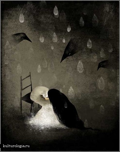 Dark art от Энн-Жюли Обри (Anne-Julie Aubry)