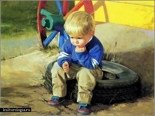 Счастливое и беззаботное детство на картинах Дональда Золана (Donald Zolan)