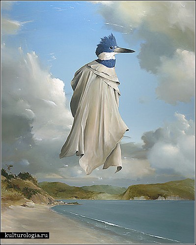 Живопись Джеффа Фауста (Jeff Faust), витающего в облаках художника-сюрреалиста