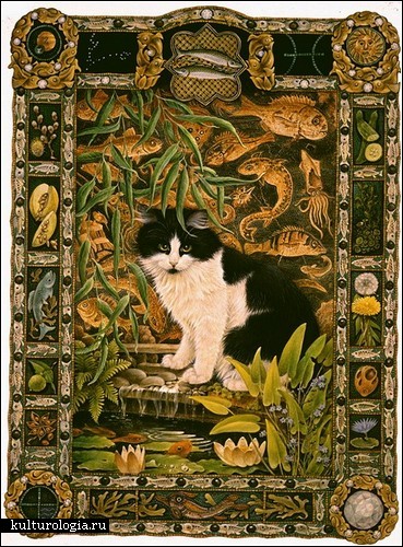 Кошачьи портреты в исполнении художницы Лесли Энн Ивори (Lesley Ann Ivory)