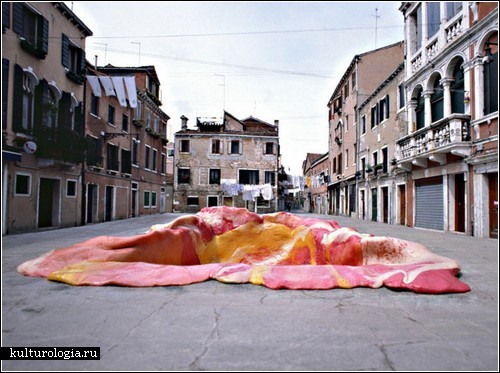 Улицы Венеции в жевательной резинке. Проект Симона Декера