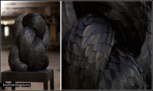 Скульптуры из перьев