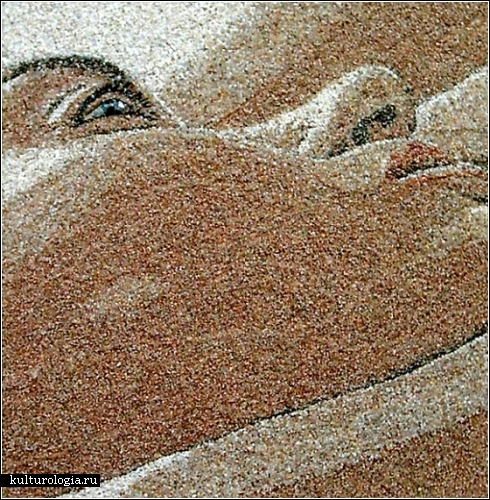 Картины из песка, ракушек и морской гальки. Автор - Светлана Иванченко (Днепропетровск)