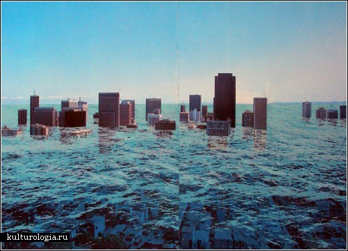 Картины затонувшего Нью-Йорка от художника Алекса Лукаса (Alex Lukas)