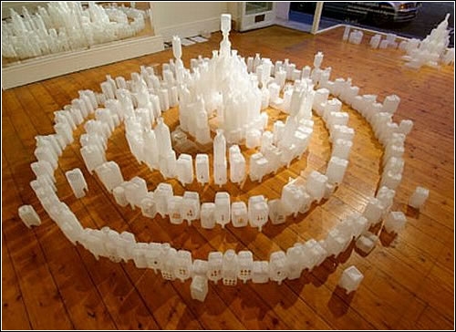 Модель города Атлантида. Автор Gayle Chong Kwan