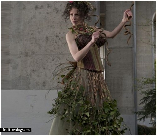 «Weedrobes» - одежда из сорняков. Экологически чистая фэшн-линия от  Николь Декстрас (Nicole Dextras)