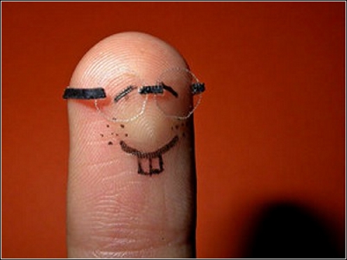 Finger art  - необычный креатив творческих людей 