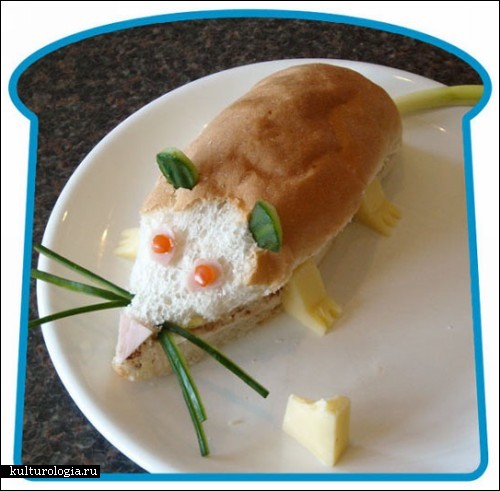 «Funky Lunch» - серия креативных сэндвичей Марка Нортиста (Mark Northeast)