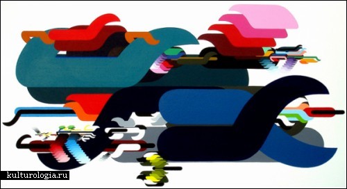Абстрактный универсум японского художника Kenji Hirata