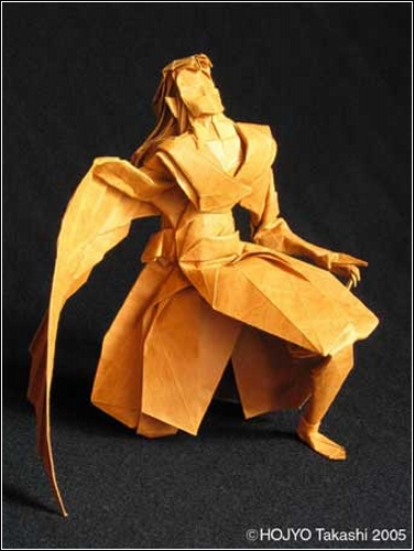 Очаровательная модель оригами Icarius от Hojyo Takashi