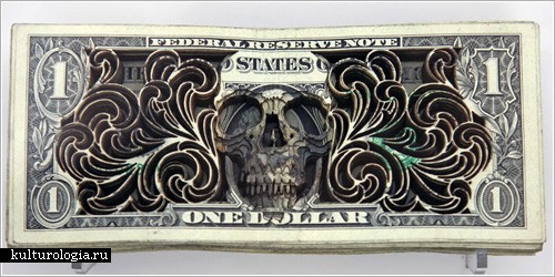 Долларовые гравюры Скота Кэмпбелла (Scott Campbell)