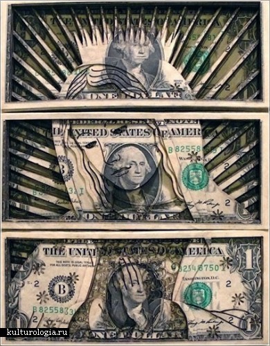 Долларовые гравюры Скота Кэмпбелла (Scott Campbell)