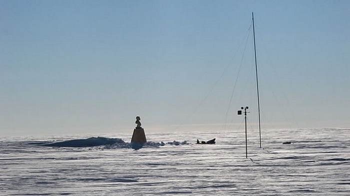 Бюст Ленина в Антарктиде.