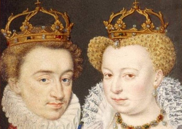 Генрих IV и Маргарита Валуа.