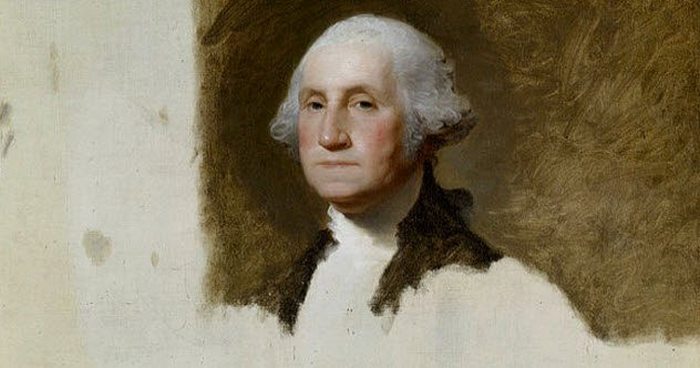 Портрет Джорджа Вашингтона. Гилберт Стюарт