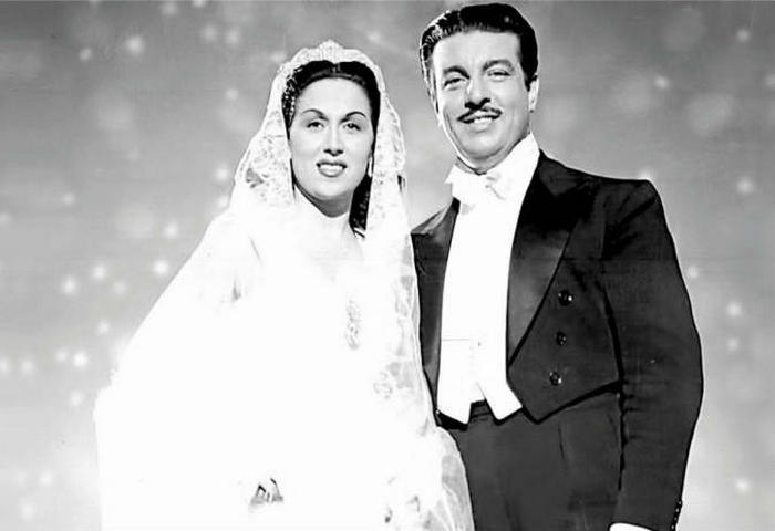 Лейла Мурад с мужем режиссёром Анваром Вагди